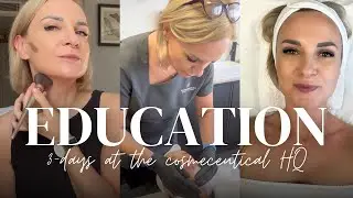 Inside Cosmoceutical HQ: My Traning with DermaQuest; SKINCARE I GRWM I CHEMICAL PEEL before & after