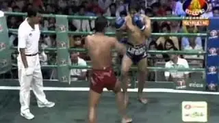 Meun Sophea Vs.Thai,Bayon Boxing,31 January 2016,khmer Boxing