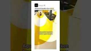 G&uuml;&ccedil;l&uuml; bir lavabo a&ccedil;ıcı 😀😀