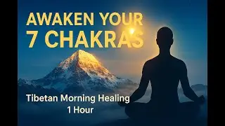 Tibetan Temple Buddha 528Hz | 7-Chakra Healing & Morning Clarity Affirmation | 1 Hour