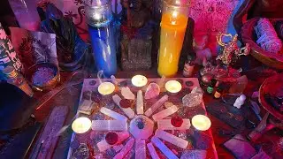 Charging a Ring with The Runes, Light Energy, and Crystals