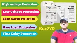 Euro voltage guard|Electronic Home Protector| How to Protect Appliances from High Low voltage,