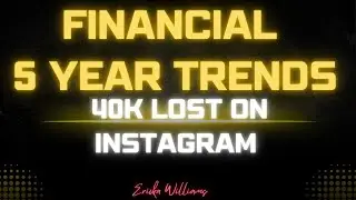 financial 5 Year Trends.  Bee owner millionaires. lost 40k Instagram.