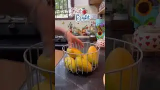 Stylish Fruit Basket from Meesho 🧺🍎 | Best Kitchen & Home Decor Item
