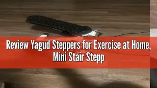 Review Yagud Steppers for Exercise at Home, Mini Stair Stepper with Resistance Bands, Portable Under