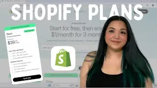 Как создать магазин на платформе Shopify | Планы, домен и переадресация электронной почты (Эпизод 2)