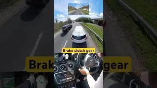 COASTING #driving #car #clutch #howto #teacher #learn #london #road #pov #fyp #lazy