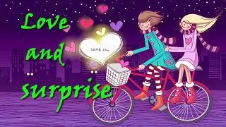 Love story.Cartoons for children. Episode 1. Love and surprise.