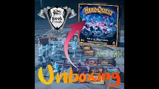 Heroquest: Rise of the Dread Moon Expansion Unboxing