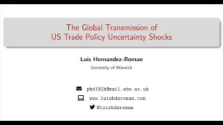 Luis Hernandez-Roman - University of Warwick