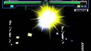 Digimon World 2003 Kyubimon dna digivolves with Dinohumon