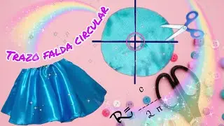 Como  sacar las medidas para una falda circular