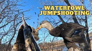 Waterfowl JUMPSHOOTING in High Winds and Tides (Catch and Cook) 2026