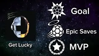[Rocket League] Get Lucky Player Anthem Showcase 