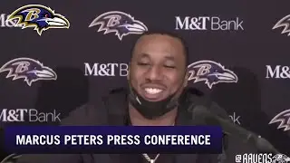 Marcus Peters Breaks Down His Interception | Baltimore Ravens