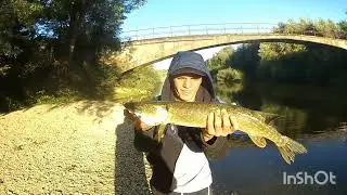 session de pêche avec Maxence et maxime