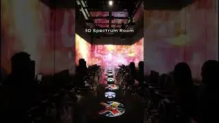 The X Pot | Our 5D Spectrum Room is here to turn your dining experience into a vibrant adventure.