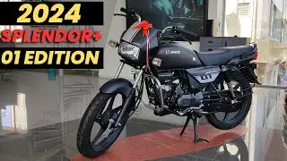 Hero Splendor Plus 01 Edition Review | Splendor+ 01 New 2024 Model | Price & Mileage