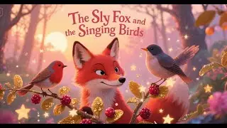 🦊✨ The Sly Fox and the Singing Birds | Magical Friendship Story for Kids 🐦🎵