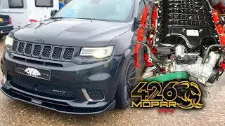 JEEP TRACKHAWK GETTING A 1100 HP HELLEPHANT ENGINE? 2020 Trackhawk Review & POV Drive (1 of 3 in NL)