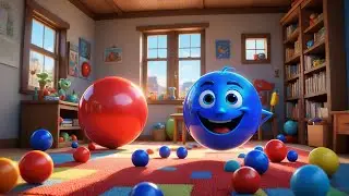 Six Bouncing Balls Bounce Up High | Nursery Rhymes for Kids | Action Song for Toddlers