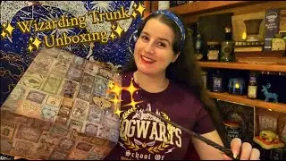 Распаковка подписки на Wizarding Trunk, сентябрь 2025 г.