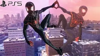 4k (Ps5) Miles morales Air Tricks and Crime fighting