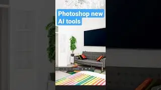 Photoshop New AI generative tools #adobe #ai