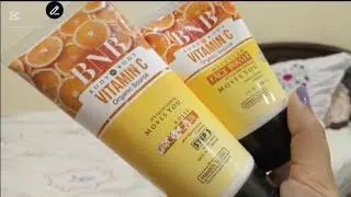 Bnb vitamin c face wash review||Bnb vitamin c rice scrub review||honest review||