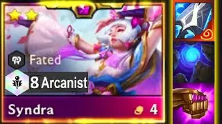Manazane Syndra 8 Arcanist 0 MANA PERMA BALLS RRRRRR | TFT Set 11