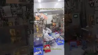 Pyramid triangle tea bag packaging machine for Japanese customer #packagingmachine #japanese #teabag