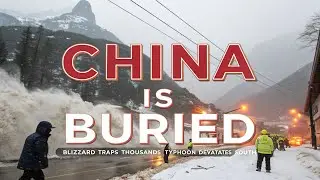 China is buried: Blizzard Traps Thousands in Tibet! Typhoon Matmo Devastated Guangdong