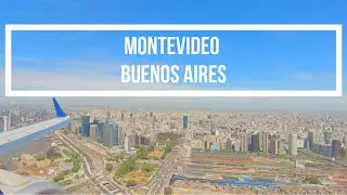 Aeroparque Jorge Newbery Arrival Flight From Montevideo On Embraer 190  ✈️