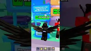 How Rich vs Poor people react to Donations in pls donate