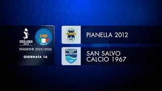 Eccellenza Abruzzo | 16° giornata: Pianella - San Salvo (1-2)