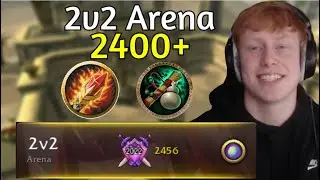 Windwalker Monk/Fire Mage 2400+ 2V2 Arena PvP Shadowlands 9.1.5