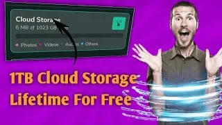 1TB Cloud Storage Lifetime For Free 2024 / Safe Your Important Data Forever/ Top Cloud Storage 2024