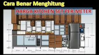 Harga Kitchen Set Permeter lari & Persegi 2022 Terbaru