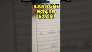 Karachi Board Final Exam #leaks
