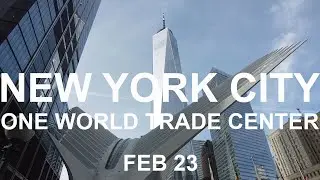 One World Trade Center walk around Manhattan NYC (Binaural City Sounds) City Ambience