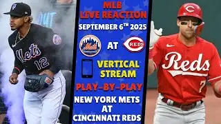 Mets vs Reds🔥Live Reaction & Play-by-Play!