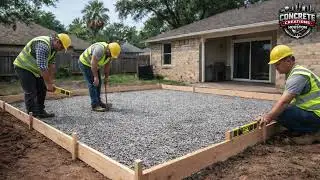 Concrete Patio Construction in Houston | Concrete Creations LLC