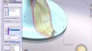 Turbina con alabes 2de2