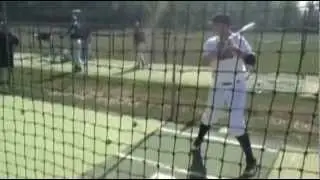 2014 recruit nick margevicius hitting - sophomore year in high school