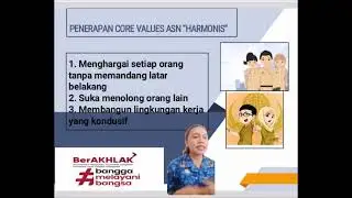 Penerapan Core Values ASN 