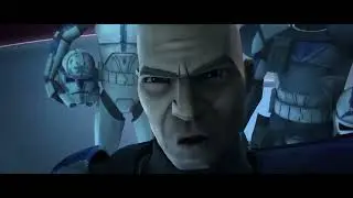 Star Wars The Clone Wars - Captain Rex about to excute Pong Krell