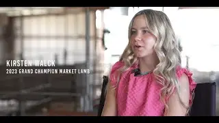 Arizona National: 2023 Champion Market Lamb - Kirsten Walck