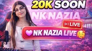 🛑[Live] NK NAZIA LIVE FREE FIRE MAX GIRLS GAMER ❤️