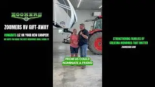 We Gave Away a Camper! 🎉 Meet Liz, the 2025 RV Gift-away Winner | Zoomers RV