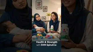 Energy Support for New Moms: DXN Spirulina 👩&zwj;🍼✨